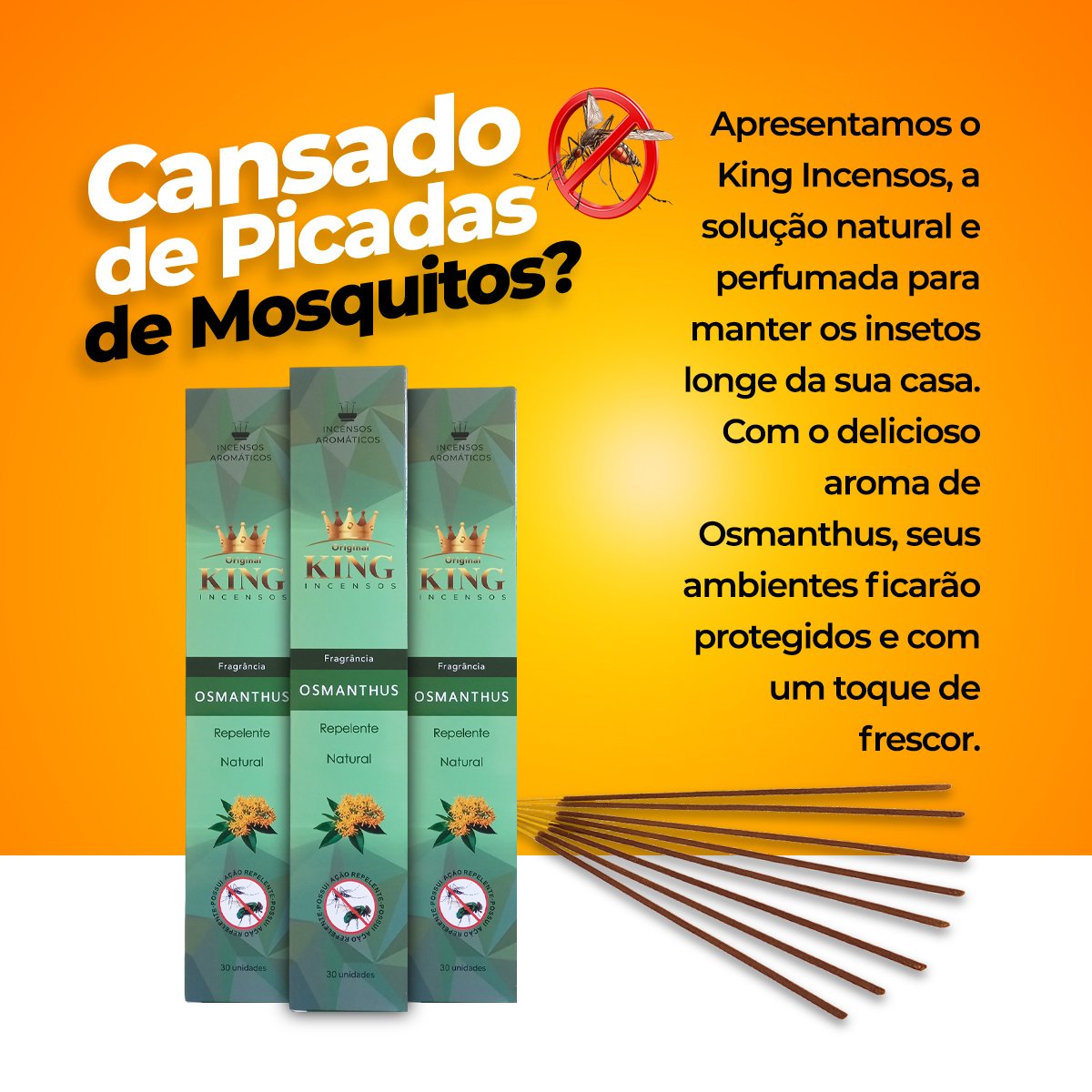 Cansado de picadas de mosquitos
